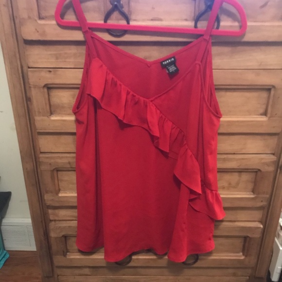 Torrid red tank size 1 - Picture 1 of 3